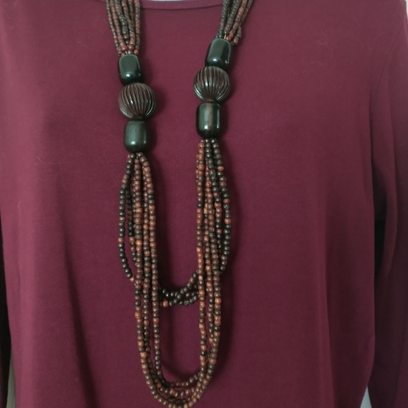 Jewelry lot, 13 pcs w/zippered travel bag - Picture 4 of 11